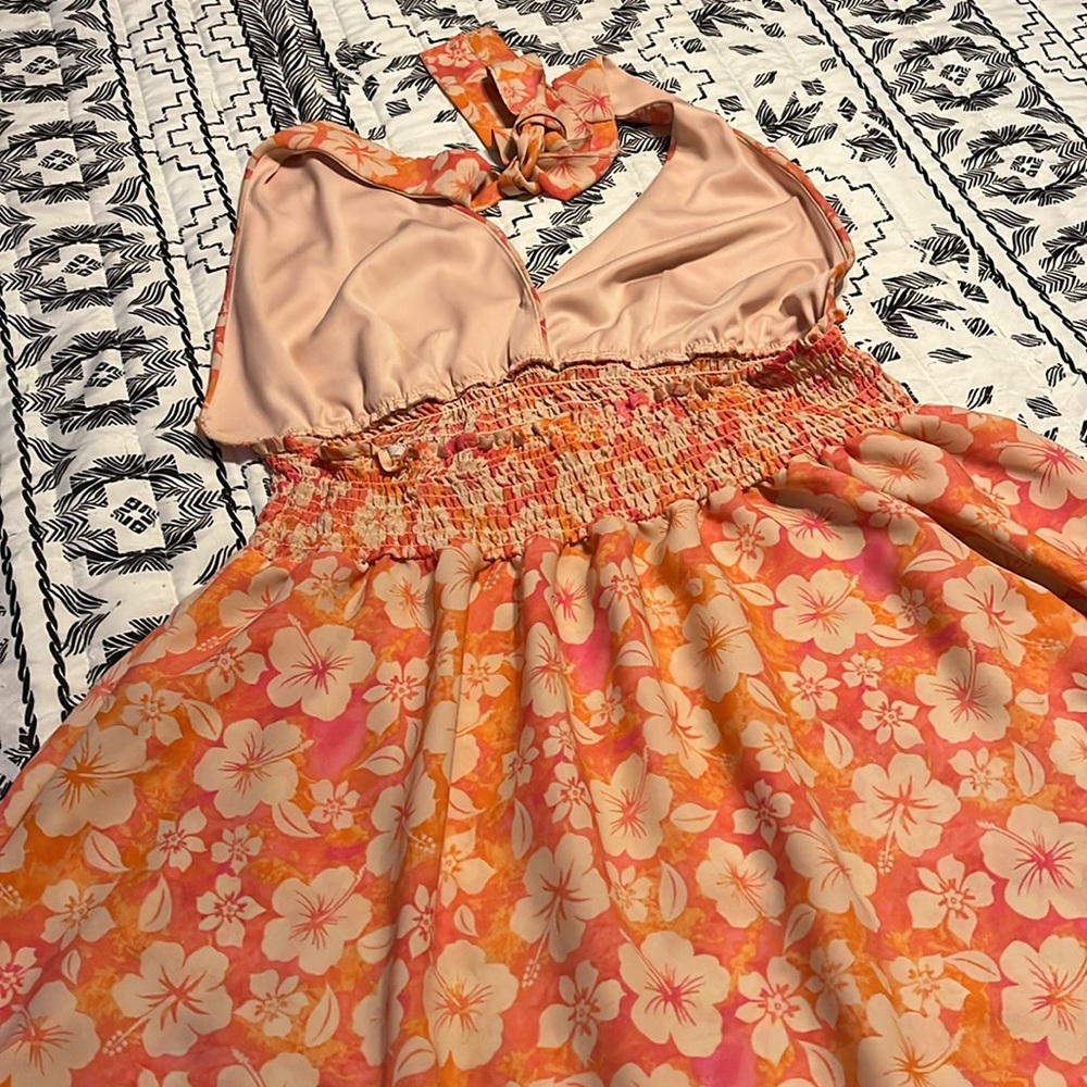 Madden NYC Floral Hawaiian Dress Size XXL - Picture 7 of 9